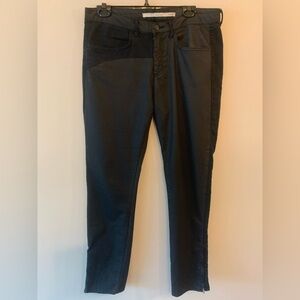 PART 2 Black Straight-Leg Pants
